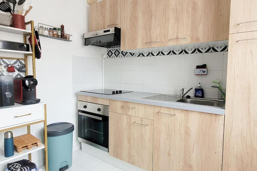 Apartamento Le Paisible - Parking Privatif Et Balcon Nancy Exterior foto